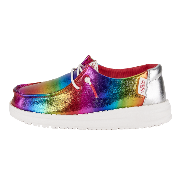 Wendy Toddler Rainbow Metallic