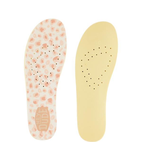 Pink Leopard Insoles