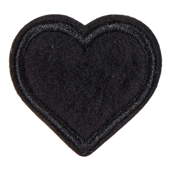 Black Heart Patch