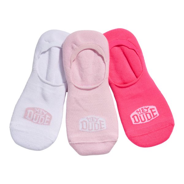 HEYDUDE No Show Sock 3 Pack