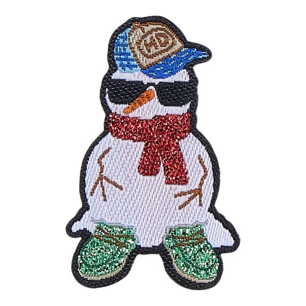 Sunglasses Snowman Patch